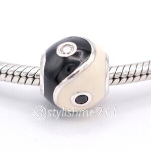 Authentic PANDORA Yin Yang Charm - 790488CZ